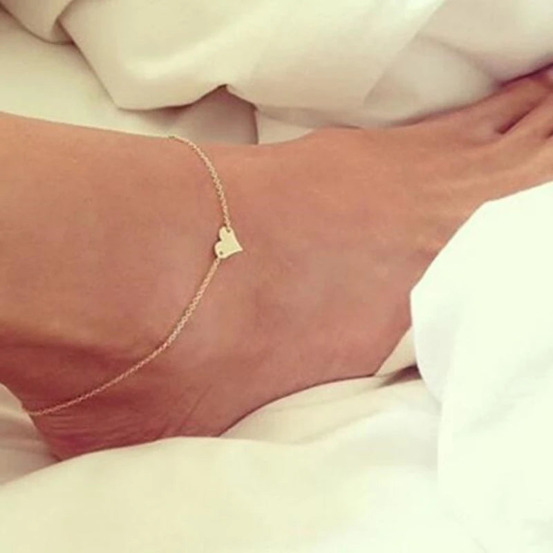 Trendy Jewelry Female Anklets Barefoot Crochet Sandals Foot Jewelry Leg New Anklets On Foot Ankle Bracelets For Women Leg Chain