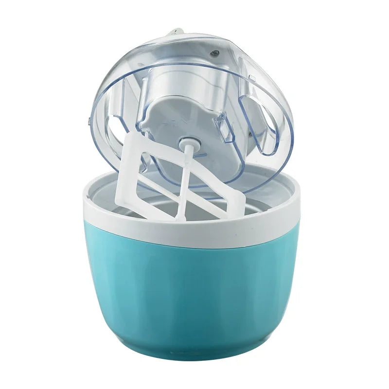 110V 220V Portable Electric Ice Cream Maker DIY Ice Cream Machine Frozen Yogurt Smoothie Milkshake Machine 500ml