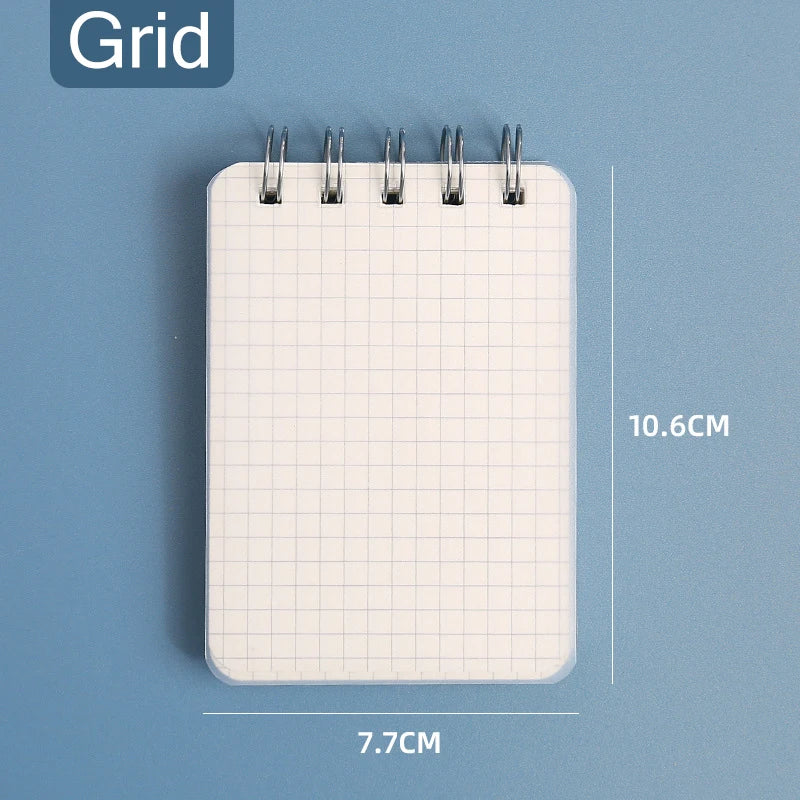 200 Page Line Mini Pocket A7 Diary Notebook To Do Notepad Office Accessories Notebook Acessórios Word Blank Grid Diary