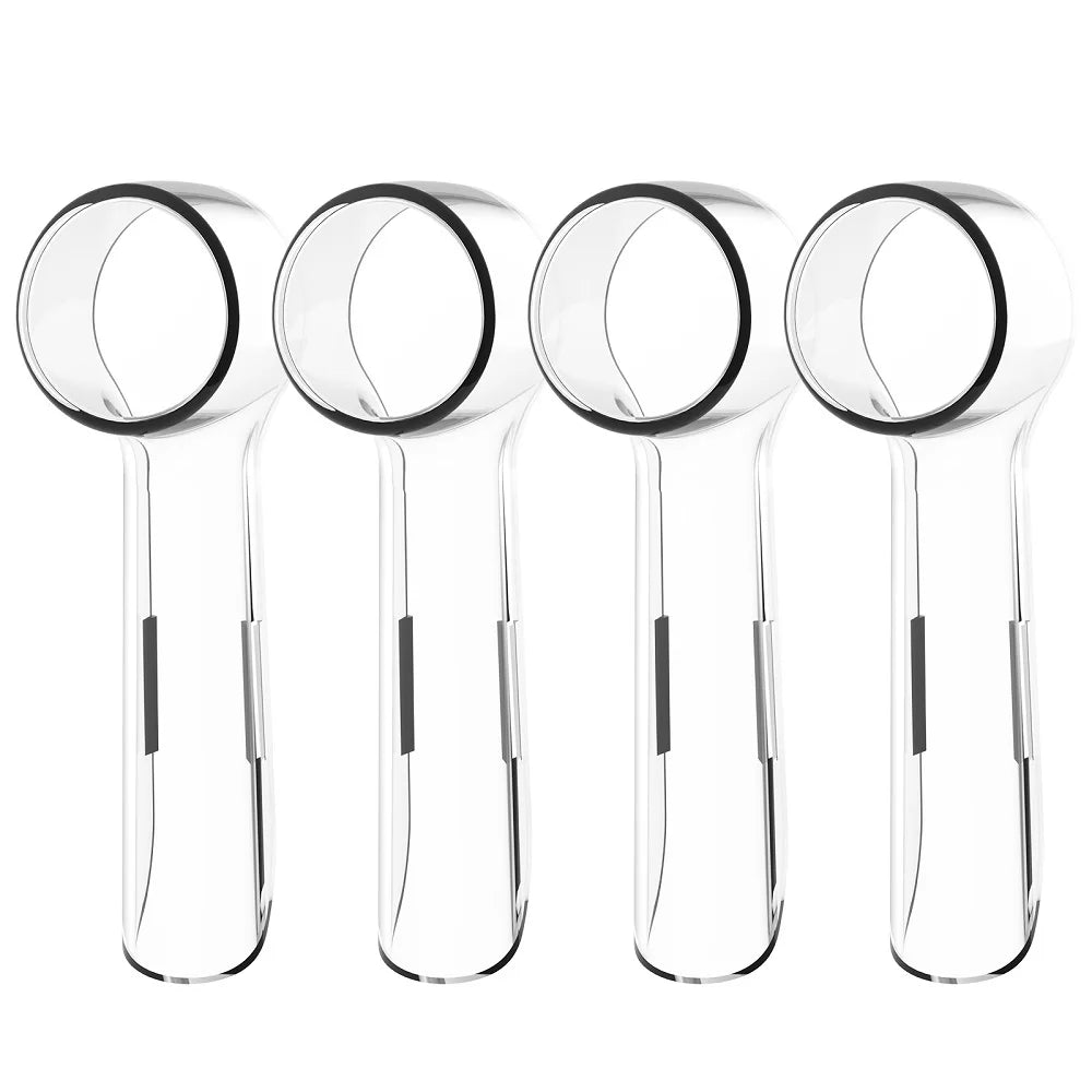 Toothbrush Dustproof Covers Caps Compatible with Braun Oral B Electric Toothbrush Round Replacement Brush Heads Series Protector
