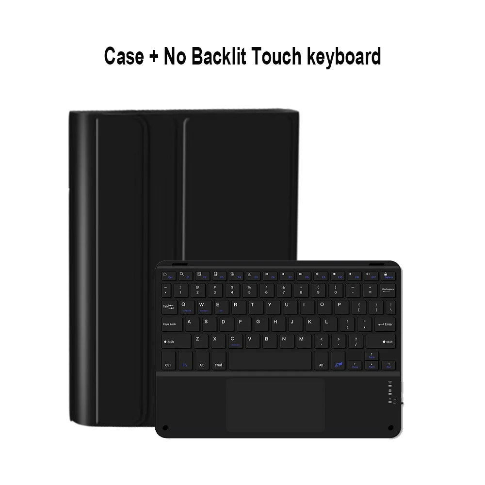 Keyboard Case for Samsung Galaxy Tab A9 Plus, Tablet Cover for Tab S8 S9 Ultra S7 S9 FE+ A8 S6 Lite A7 Lite Magic Keyboard Case