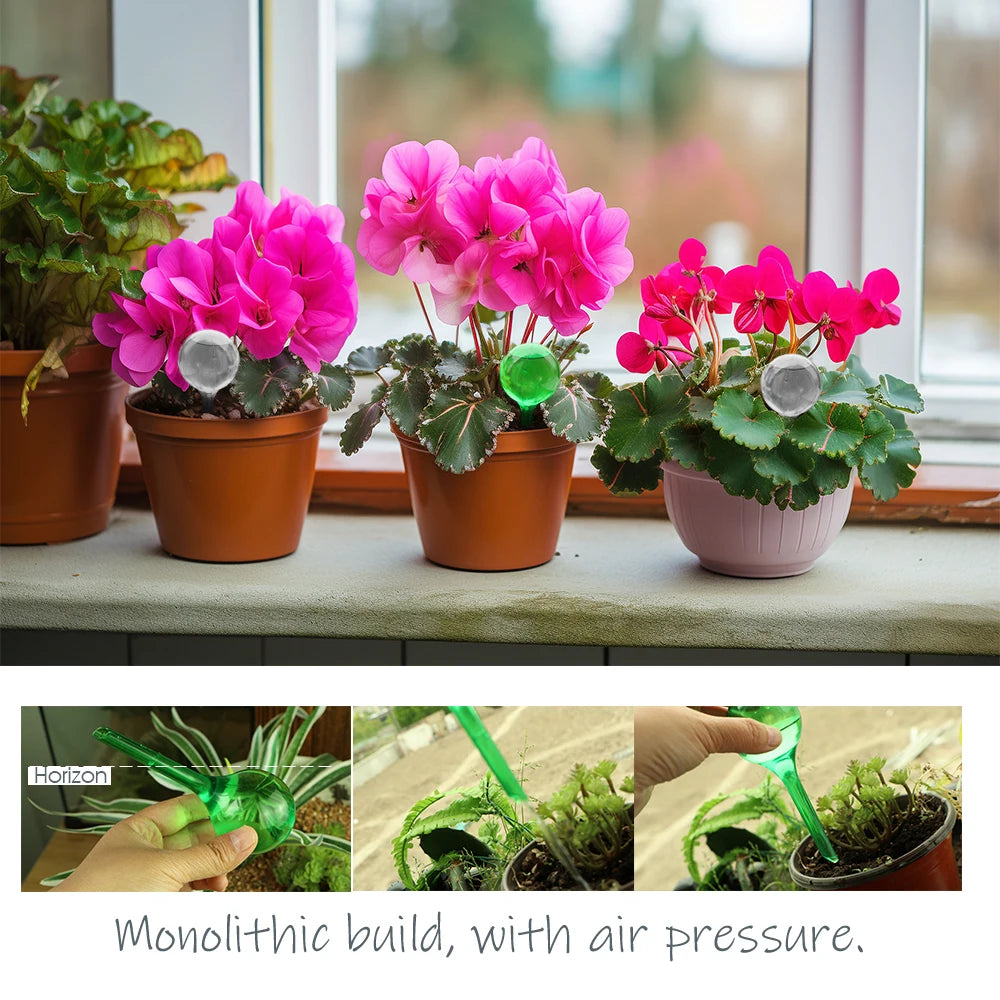 Durable Auto Automatic Dripper Round Ball with Bird Shape Flower Pot Waterer Plants Home Garden Tools Watering Drip Irrigation