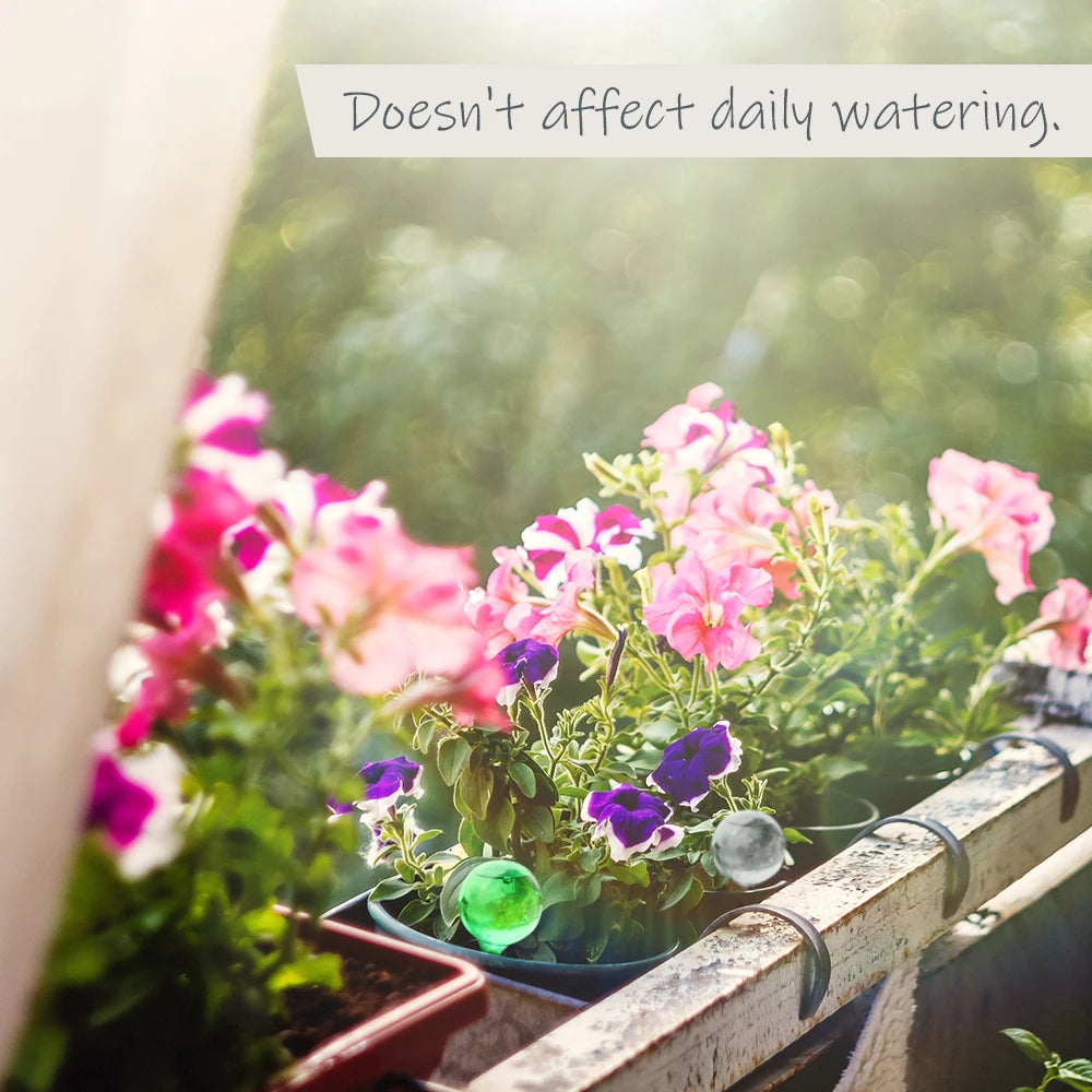 Durable Auto Automatic Dripper Round Ball with Bird Shape Flower Pot Waterer Plants Home Garden Tools Watering Drip Irrigation