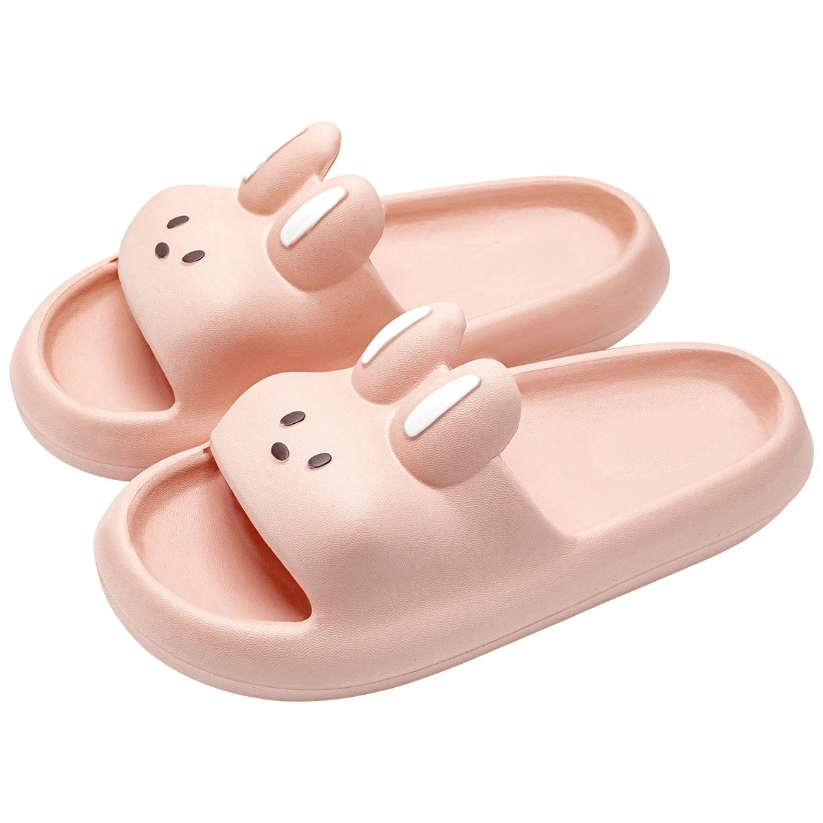 Pillow Rabbit Slippers for Women and Men | House Slides Shower Sandals | Extremely Comfy | Cushioned Thick Sole