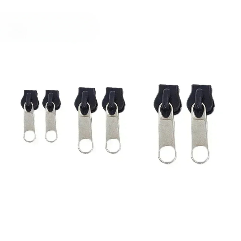 3 Sizes Universal Instant Zippers Fix Repair Kit Replacement 3 Sizes Zip Slider Teeth Rescue New Design Sewing Clothes Zipper