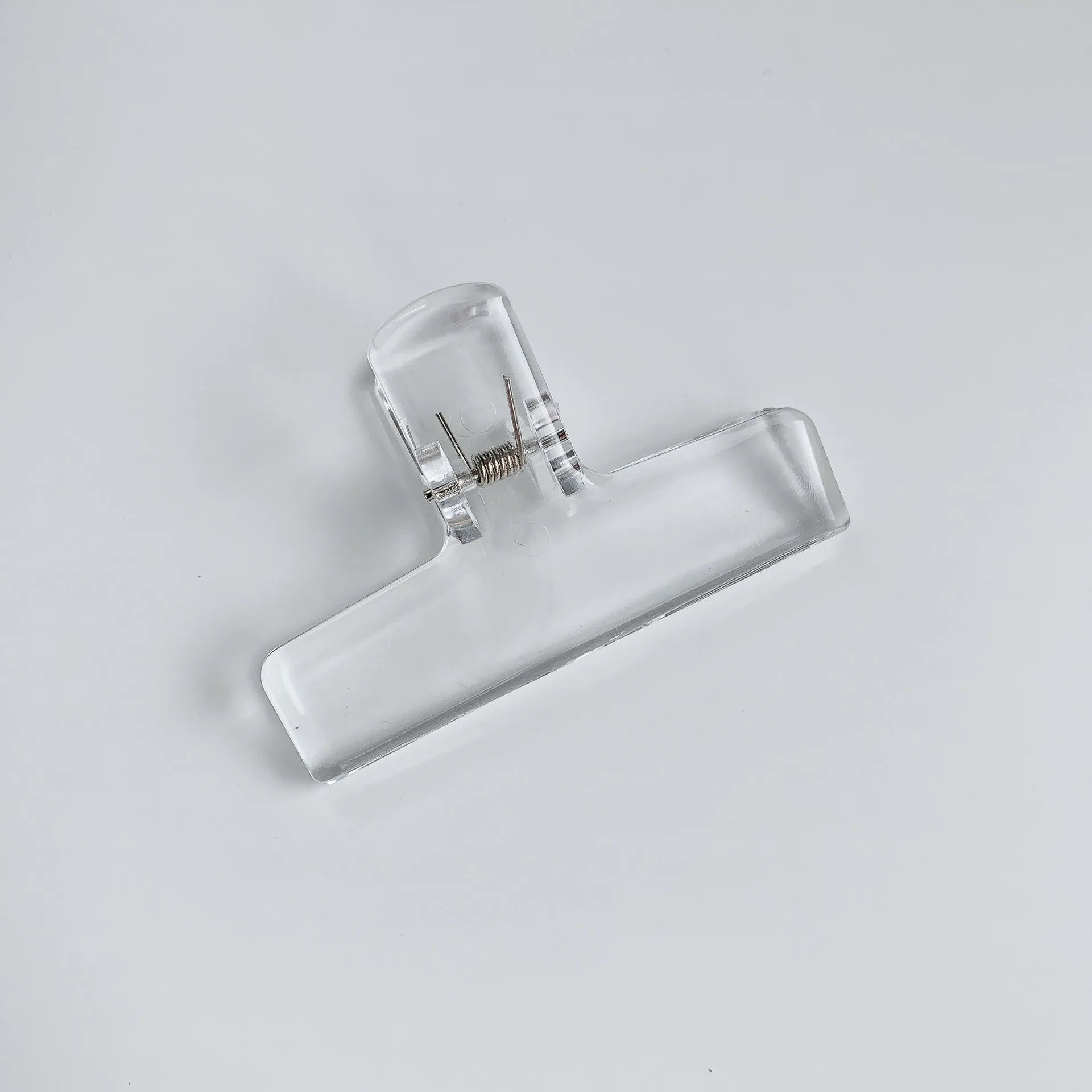 Ins Transparent Binder Clips Kawaii Paperclips File Documents Tickets Clips Bookmarks Index Page Holder Office Binding Supplies