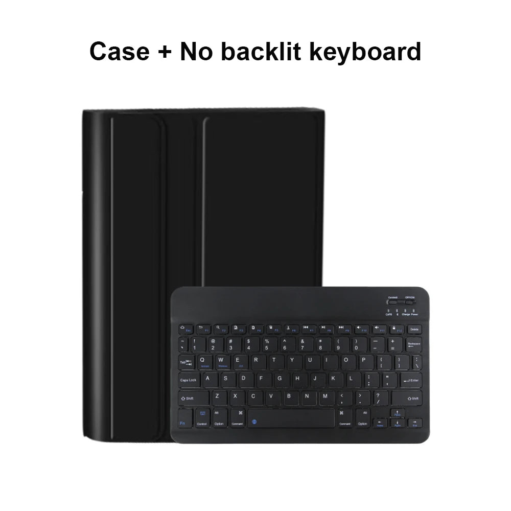 Keyboard Case for Samsung Galaxy Tab A9 Plus, Tablet Cover for Tab S8 S9 Ultra S7 S9 FE+ A8 S6 Lite A7 Lite Magic Keyboard Case