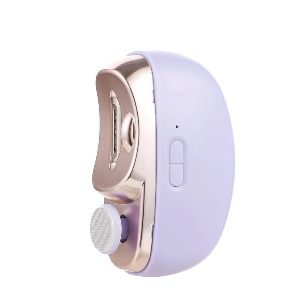 Electric Nail Clippers Automatic Anicure Trimmer With Light Adult Baby Fingernail Toe Scissors Pedicure Polishing Nails Cutter