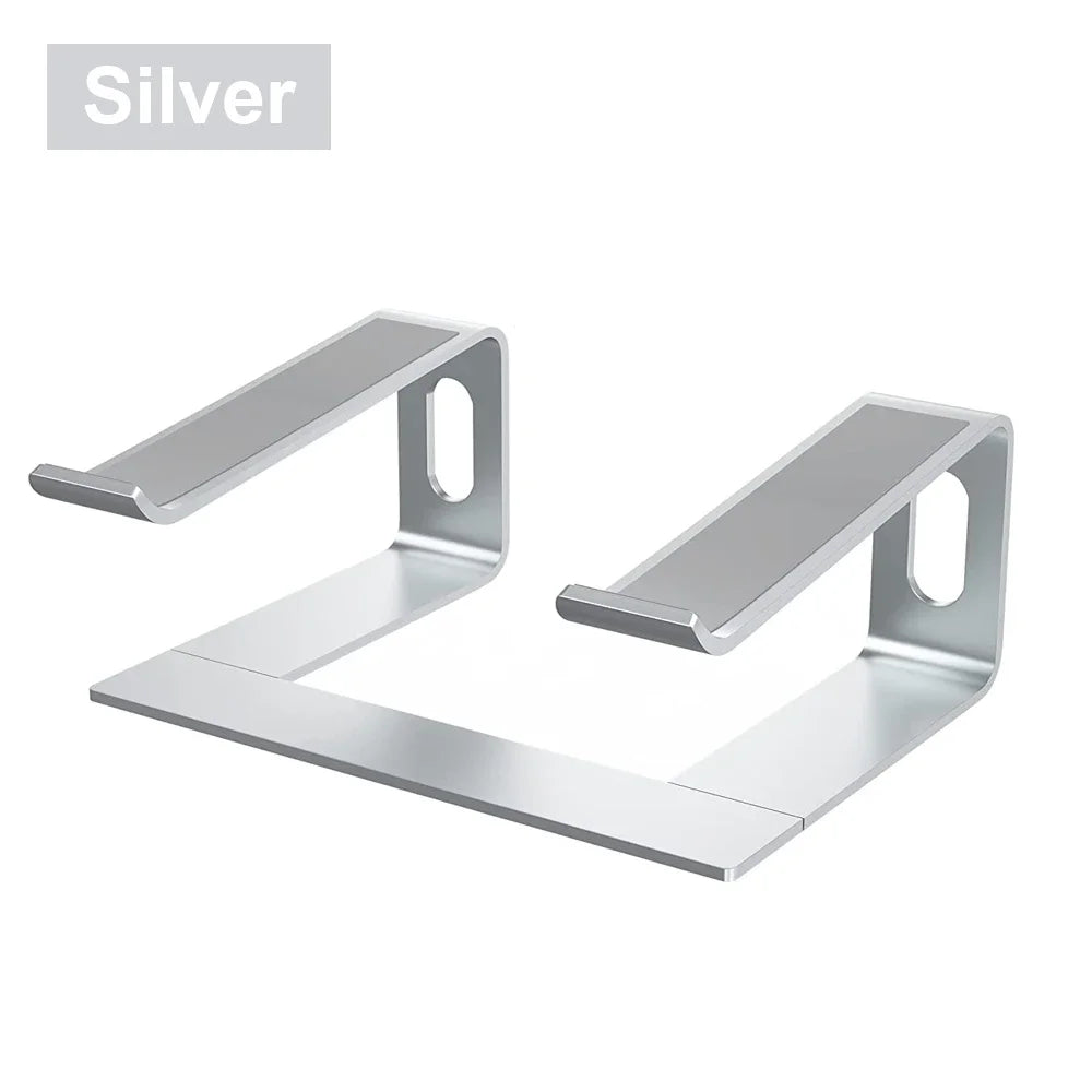 Laptop Stand Ergonomic Aluminum Computer Stand Detachable Laptop Riser Notebook Holder Stand Compatible with MacBook Air Pro