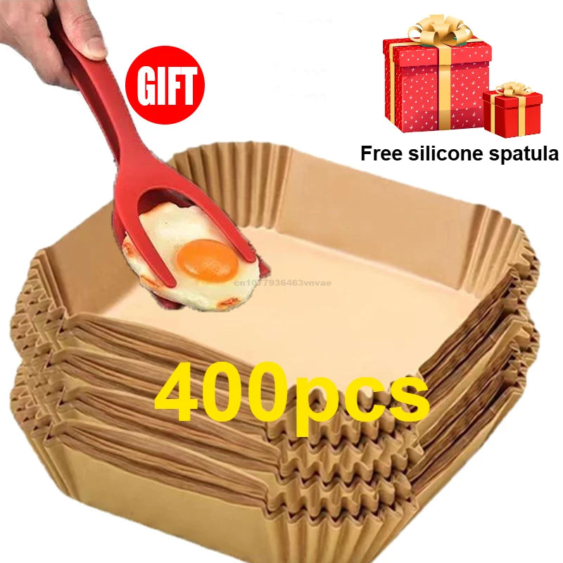 20cm Air Fryer Paper Liner Pastry Accessories Airfryer Cooking Baking Paper Tool Aerogrill Parchment Oven Disposable Dishes
