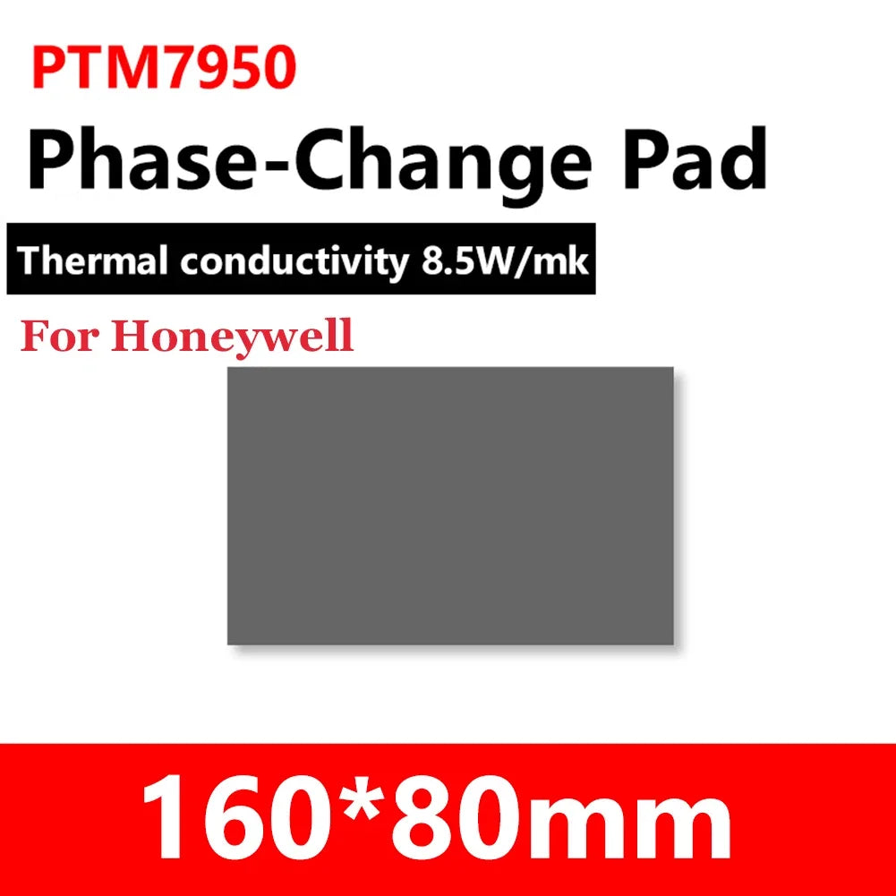 Honeywell- PTM7950 Thermal Pad 8.5 W/mk Phase Change Silicone Pad Laptop CPU GPU Thermal Conductive Paste Cooling Grease Pads