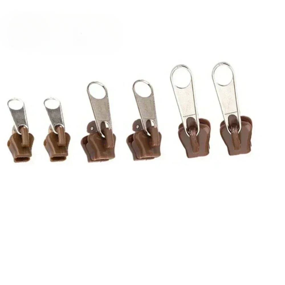 3 Sizes Universal Instant Zippers Fix Repair Kit Replacement 3 Sizes Zip Slider Teeth Rescue New Design Sewing Clothes Zipper