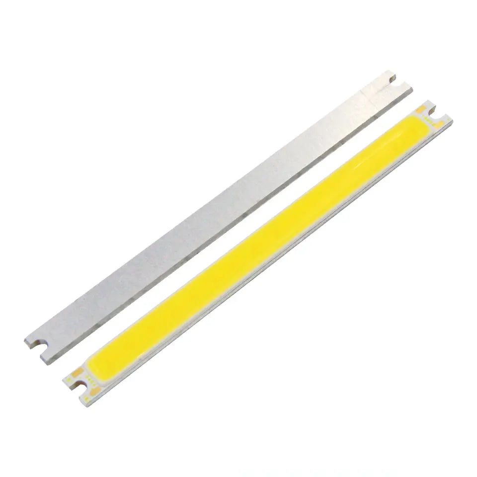 100x8mm 3V 3.7V 5V COB LED Light Chip 2W Warm Cool White Color with USB Plug AA Button Battery Box Dimmable Strip LED Bulb 100mm