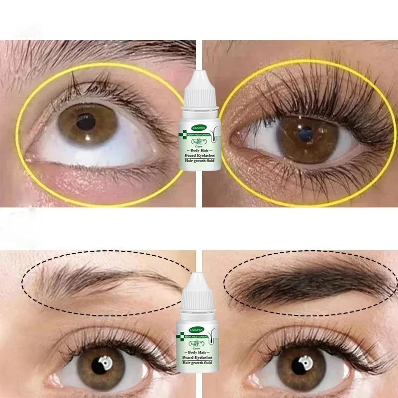 Fast Eyelash Growth Serum 7 Days Natural Eyelash Enhancer Longer Fuller Thicker Lashes Treatment New Products Eye Care Makeup 