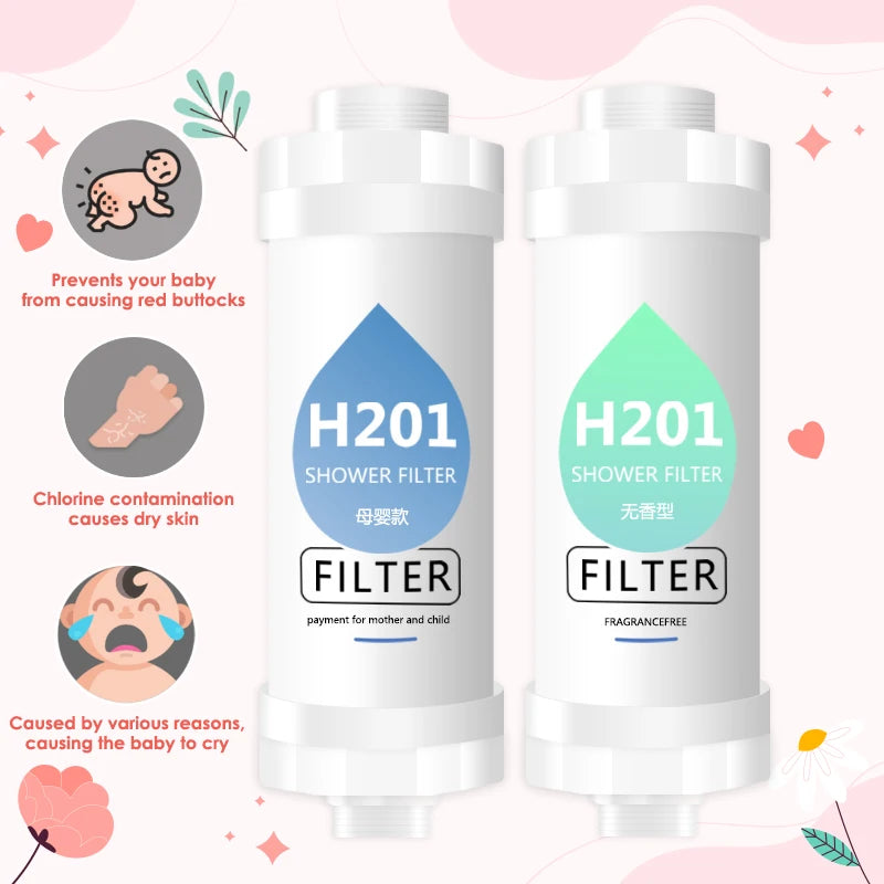 New Shower Filter Shower Head Filter,Soft Hair/ Skin Chlorine Removal,Bathroom Accessories