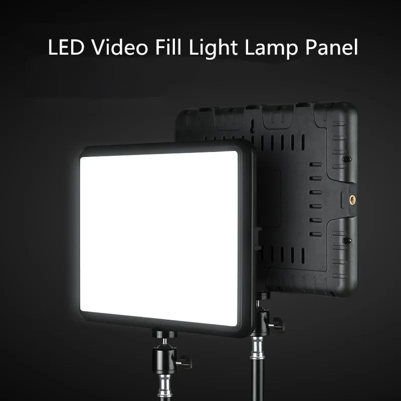 8/12 Inch LED Photography Video Panel Light Photo Studio Lighting Kit For Shoot Live Streaming Youbube With Tripod Stand