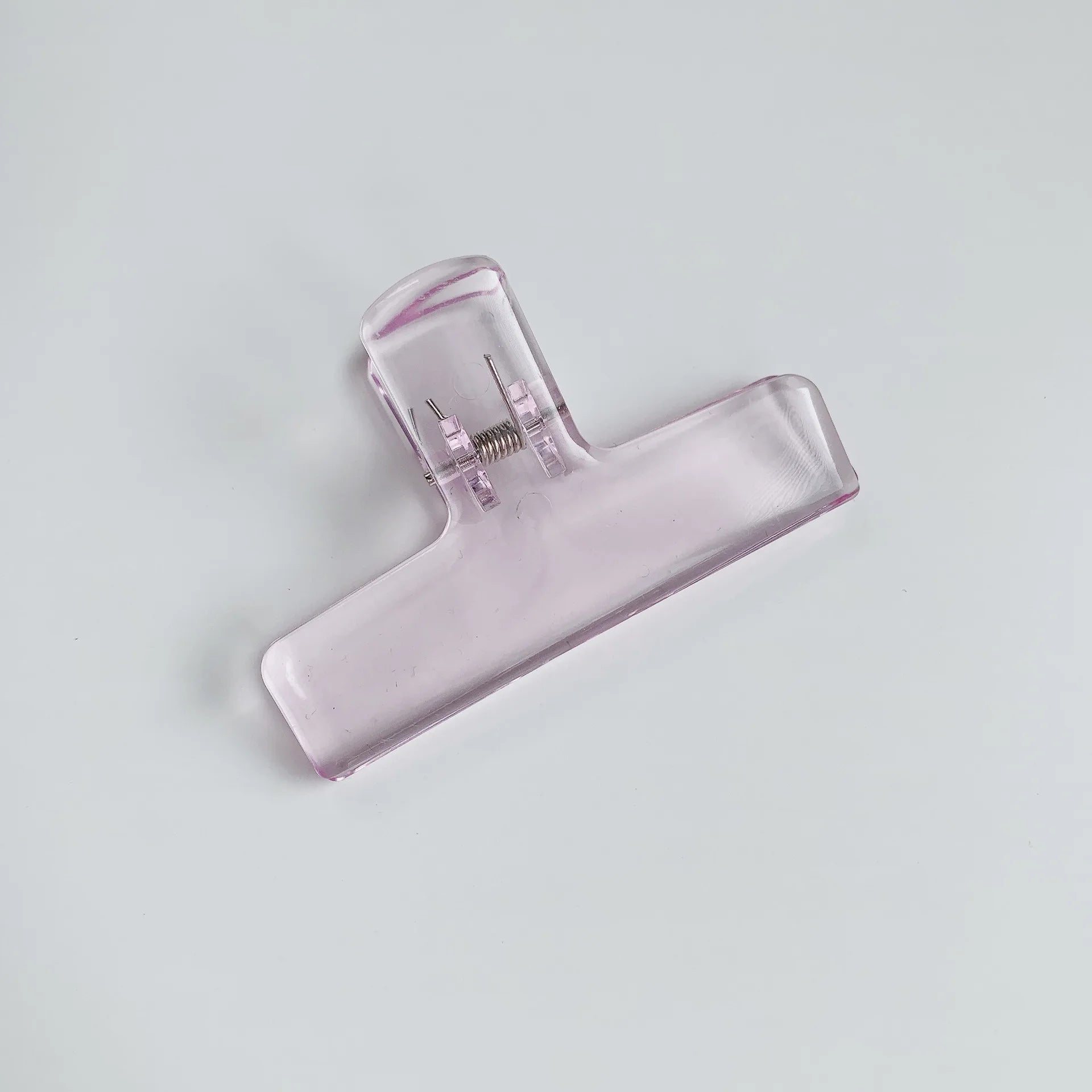 Ins Transparent Binder Clips Kawaii Paperclips File Documents Tickets Clips Bookmarks Index Page Holder Office Binding Supplies