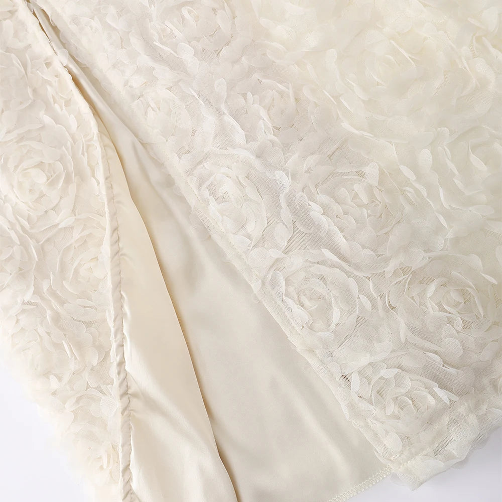 Suninheart Summer Formal Occasion Dress 2025 Elegant 3D flower Maxi Evening Dresses Sexy Wedding Guest Party Dresses Women