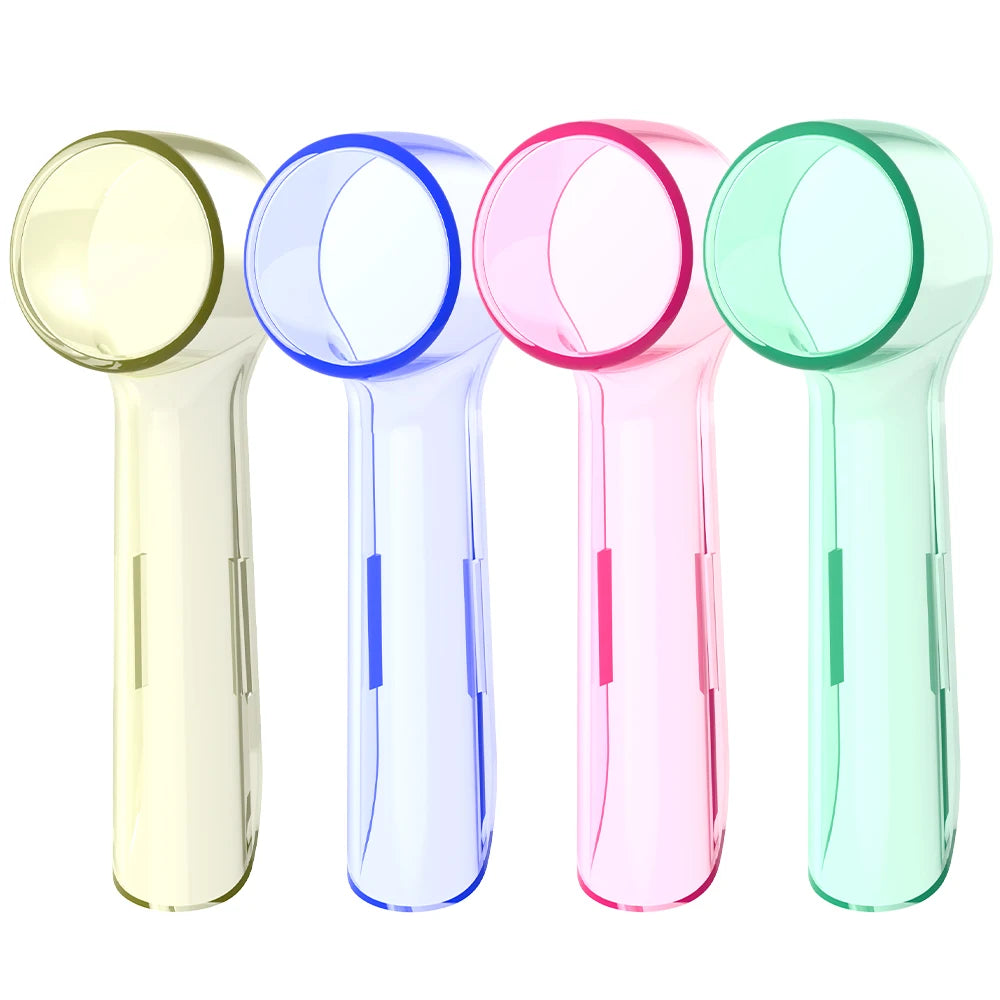 Toothbrush Dustproof Covers Caps Compatible with Braun Oral B Electric Toothbrush Round Replacement Brush Heads Series Protector