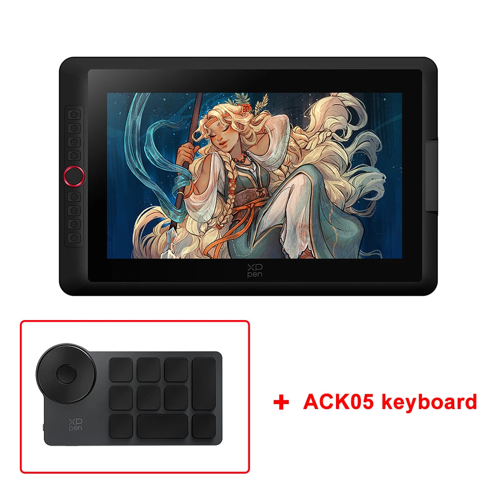XPPen Artist 15.6 Pro V2 Drawing Tablet 16K Pressure Levels Graphic Monitor Digital Animation Drawing Board Art Design Creation