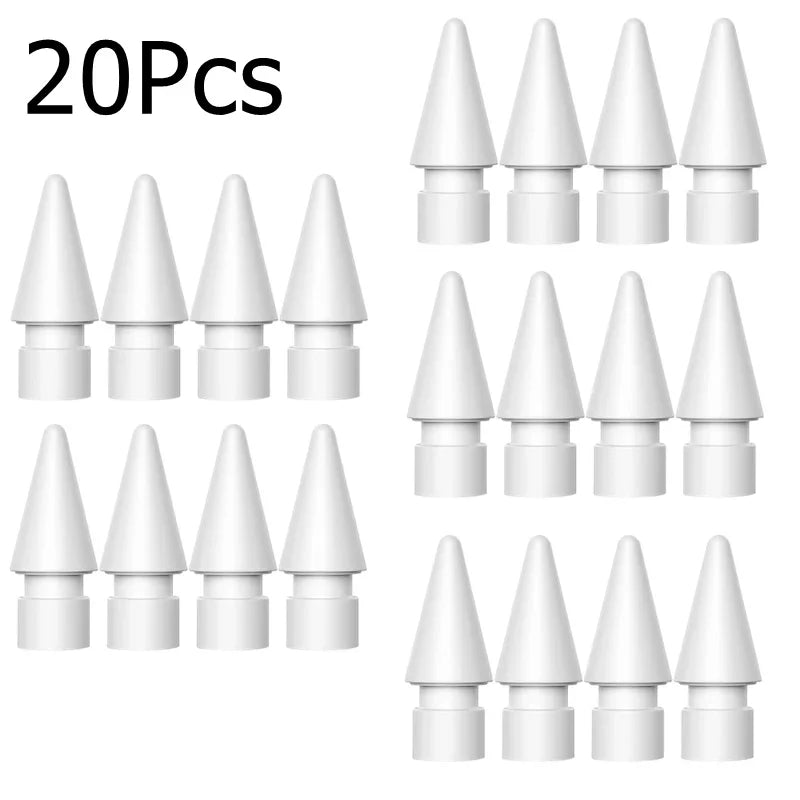 Replacement Pencil Tips for Apple Pencil 1st 2nd Generation iPencil Smooth Spare Nibs for iPad Pro Pencil 1/2 Stylus Fine Nib