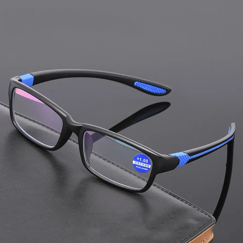 Ultralight TR90 Reading Glasses Blue Light Blocking Presbyopia Eyeglasses Men Hyperopia Optical Eyewear +1.0+1.5+2.0+2.5+3