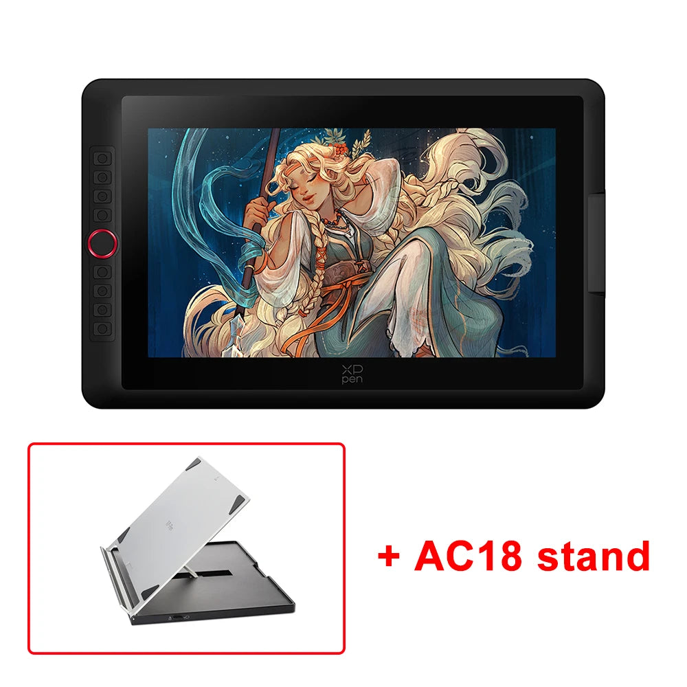 XPPen Artist 15.6 Pro V2 Drawing Tablet 16K Pressure Levels Graphic Monitor Digital Animation Drawing Board Art Design Creation