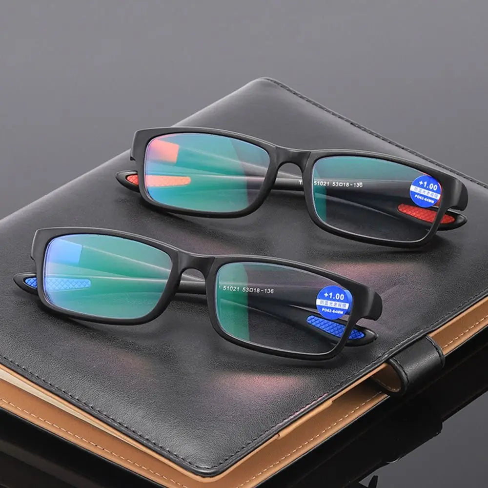 Ultralight TR90 Reading Glasses Blue Light Blocking Presbyopia Eyeglasses Men Hyperopia Optical Eyewear +1.0+1.5+2.0+2.5+3