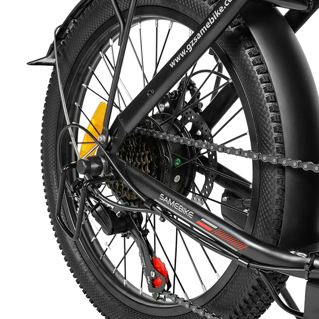 Samebike CY20 Folding Electric Bike Adults City ebike with 36V 12Ah Removable Battery