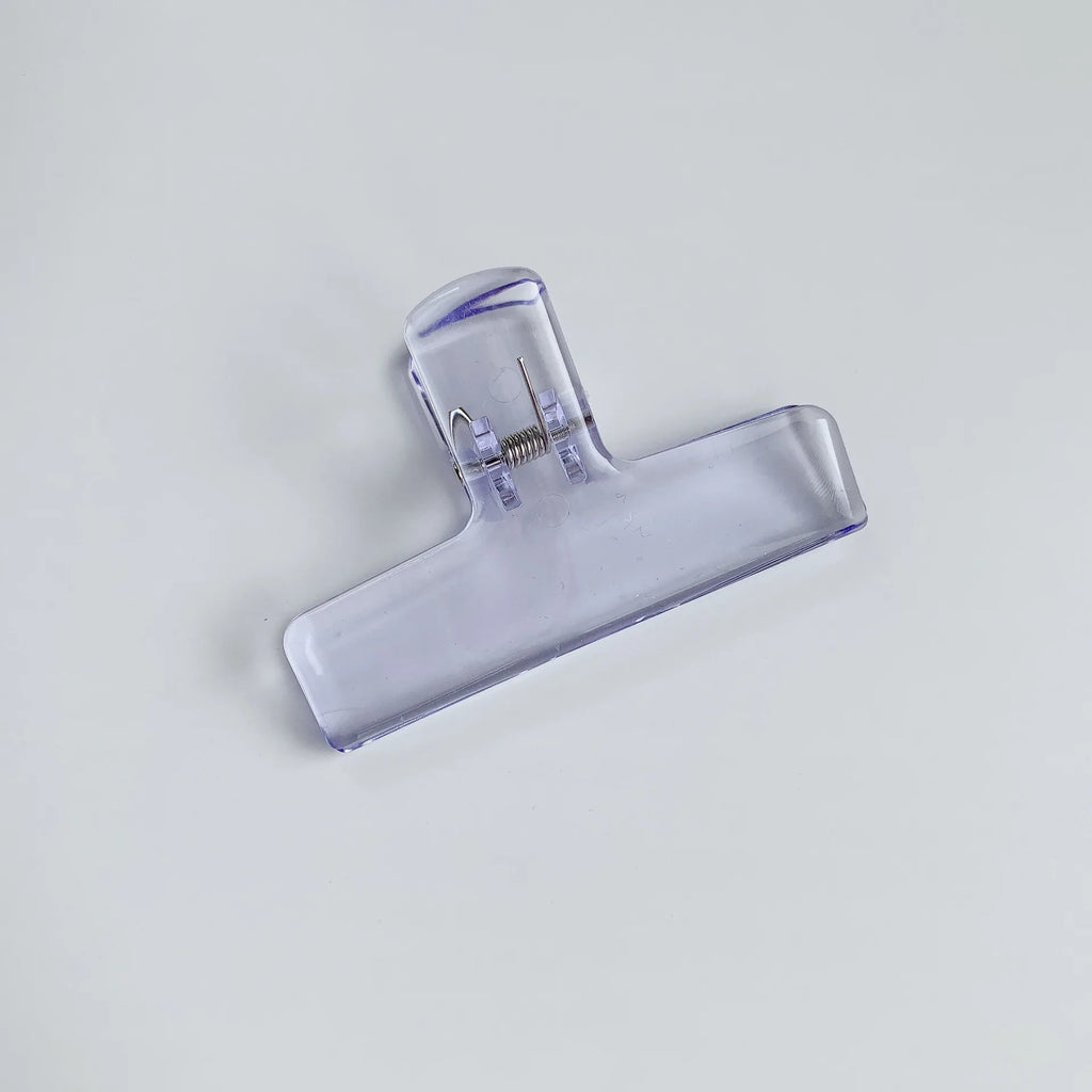 Ins Transparent Binder Clips Kawaii Paperclips File Documents Tickets Clips Bookmarks Index Page Holder Office Binding Supplies