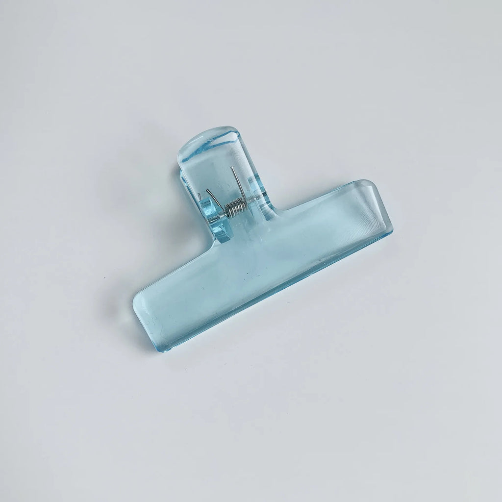 Ins Transparent Binder Clips Kawaii Paperclips File Documents Tickets Clips Bookmarks Index Page Holder Office Binding Supplies