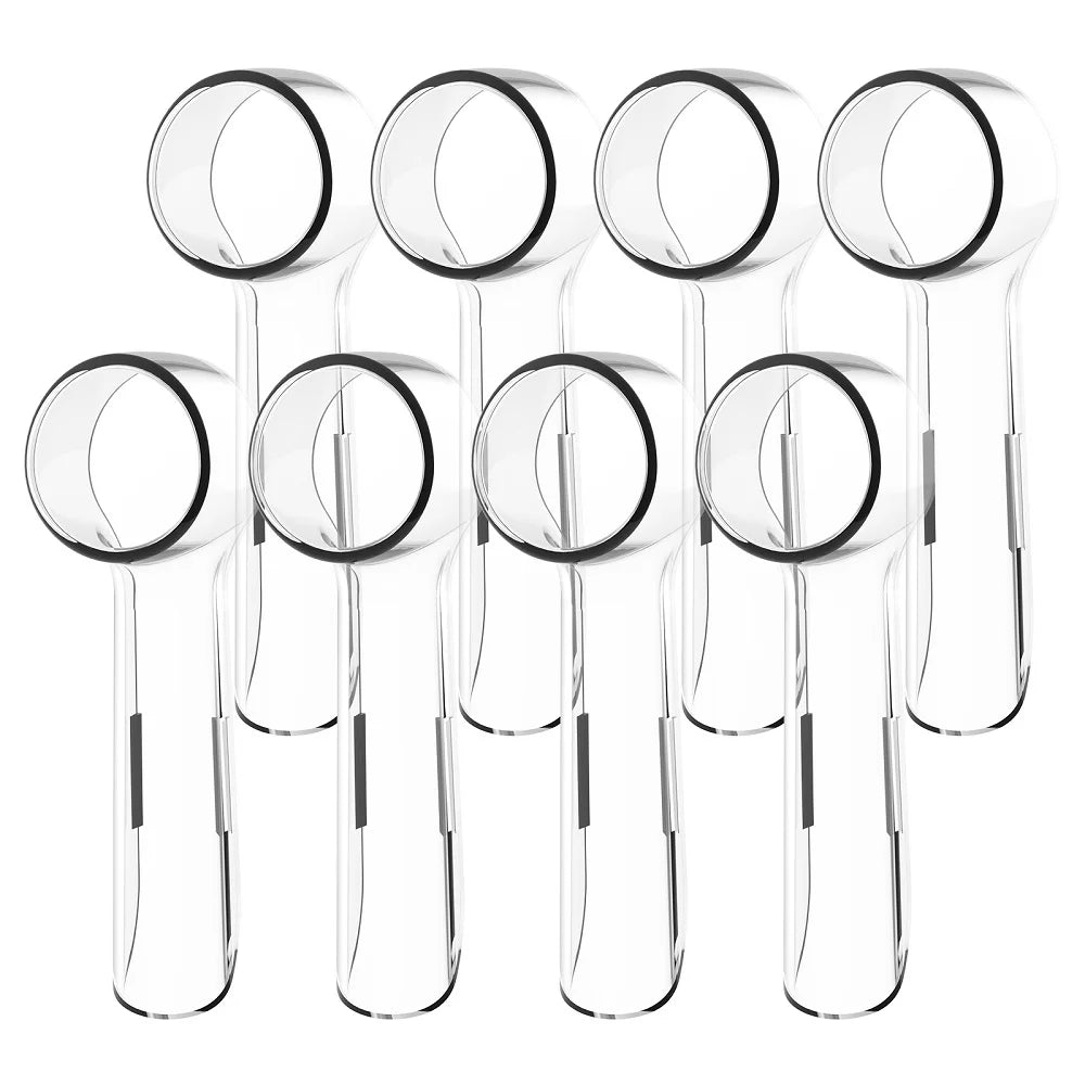 Toothbrush Dustproof Covers Caps Compatible with Braun Oral B Electric Toothbrush Round Replacement Brush Heads Series Protector